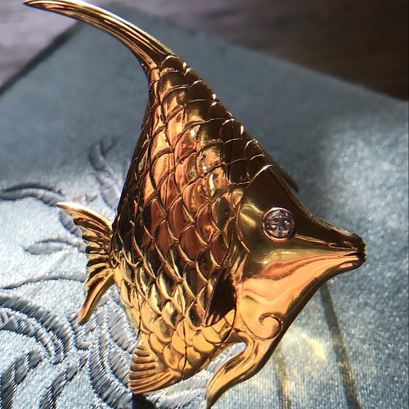 Cartier Jewelry - Cartier tropical fish brooch